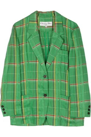 Dior Blazer a cuadros 1990