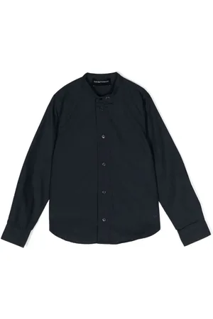 Emporio Armani Camisa con logo bordado
