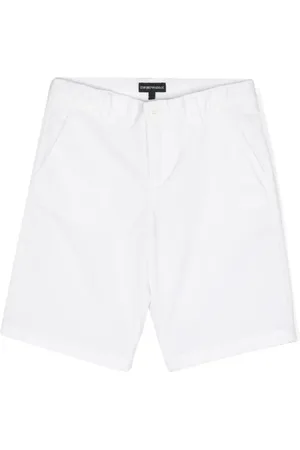 Emporio Armani Bermudas con placa del logo