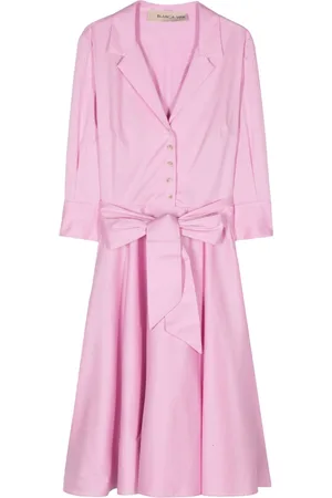 BLANCA Vestido midi Allamanda