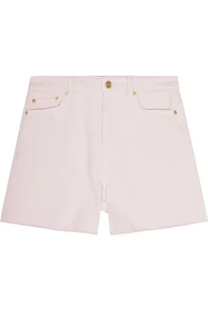 Ganni Pantalones vaqueros cortos sin rematar
