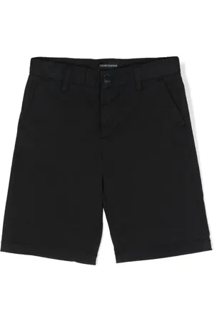 Emporio Armani Bermudas con placa del logo