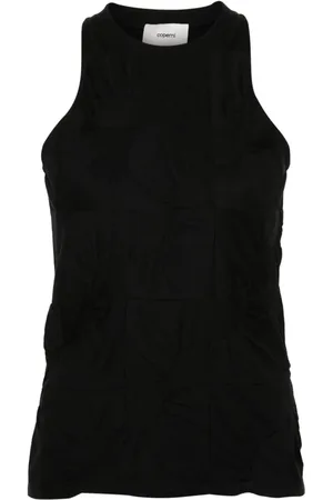 COPERNI Top sin mangas con detalles fruncidos