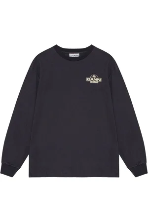 Ganni Sudadera con logo estampado