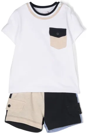 PATACHOU Set con pantalones cortos de piqué