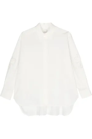 Paul Smith Camisa con detalle de bordado inglés