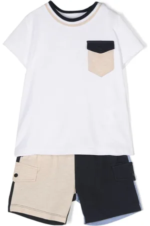 PATACHOU Set con pantalones cortos de piqué