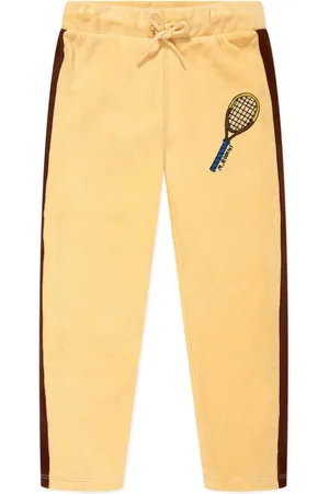 Mini Rodini Pantalones con logo bordado
