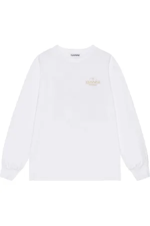 Ganni Sudadera con logo estampado