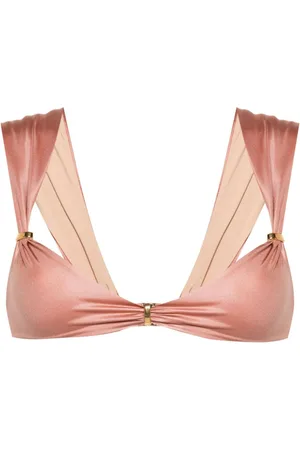 Dsquared2 Top de bikini con detalle de anilla