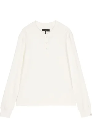 RAG&BONE Camisa de punto gofrado con manga larga