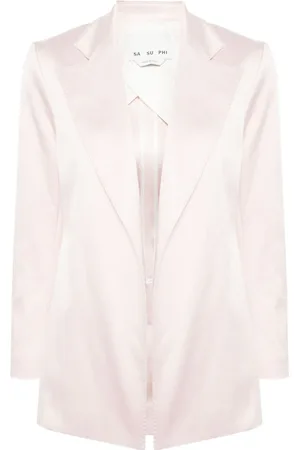 Sa Su Phi Blazer con solapas de muesca