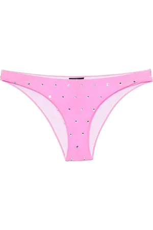 Dsquared2 Bragas de bikini con detalles de cristal