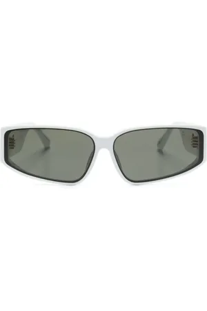 Linda Farrow Gafas de sol Alexis con montura biker
