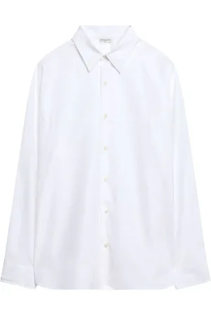 DRIES VAN NOTEN Camisa con cuello recto