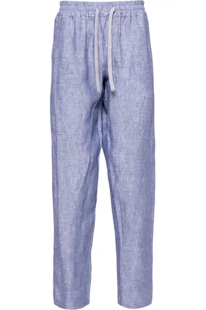 FEDELI Pantalones ajustados Bonifacio a rayas