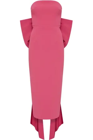Rebecca Vallance Vestido midi Anais palabra de honor