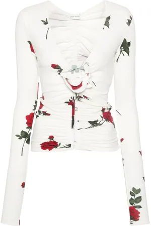 MAGDA BUTRYM Top con cuello en V