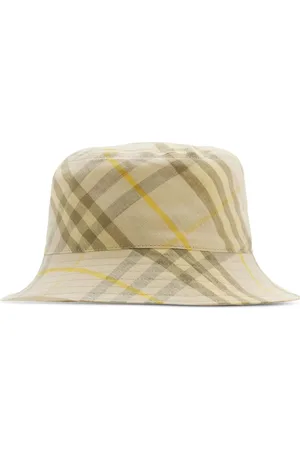 Burberry Sombrero de pescador a cuadros
