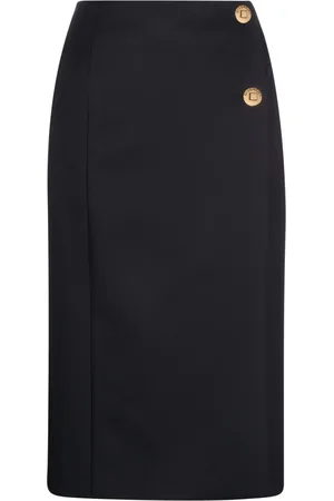 Givenchy Falda recta con cintura alta