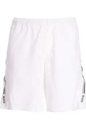 HUGO BOSS Pantalones cortos de deporte con logo estampado