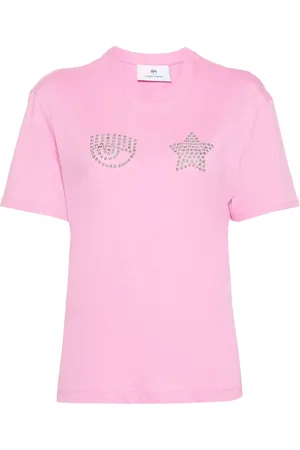 Chiara Ferragni Camiseta con apliques