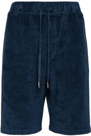 FEDELI Pantalones cortos de deporte con efecto de tejido de rizo