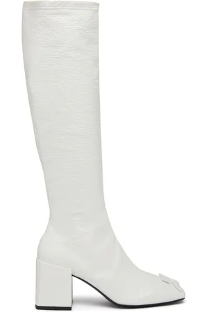Courrèges Botas Reedition AC con puntera cuadrada