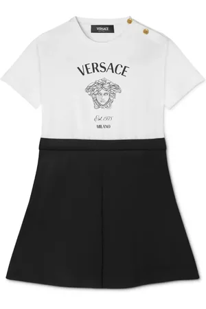 VERSACE Vestido Medusa Head a dos tonos