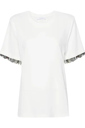 Paco rabanne Camiseta con lentejuelas