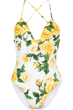 Dolce & Gabbana Bañador con estampado floral