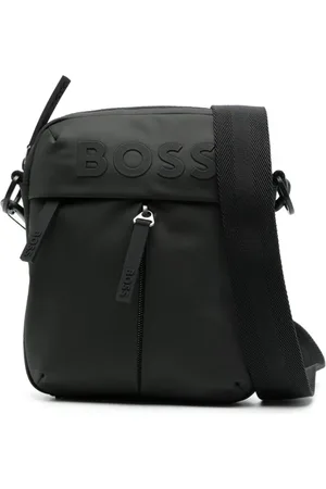 HUGO BOSS Bandolera Stormy con logo en relieve