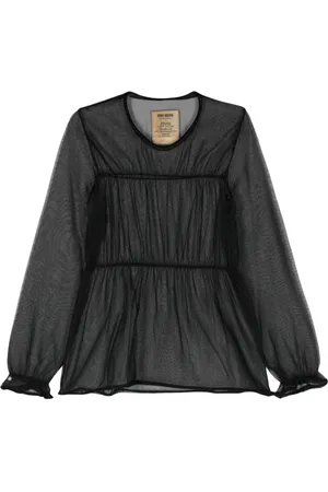 UMA WANG Blusa con detalle de costuras