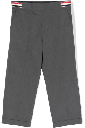 Thom Browne Pantalones de vestir con rayas RWB