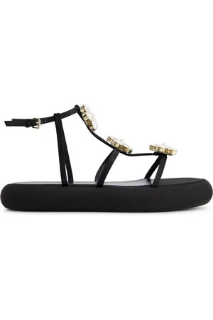 Giambattista Valli Sandalias con plataforma plana