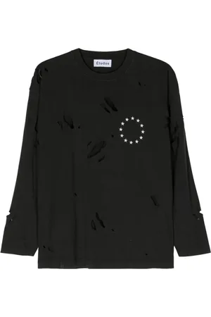 Etudes Camiseta Spirit Les Europa con efecto envejecido