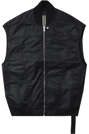 Rick Owens Chaleco Jumbo Flight con cremallera