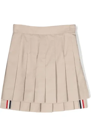 Thom Browne Minifalda Typewriter Cloth plisada