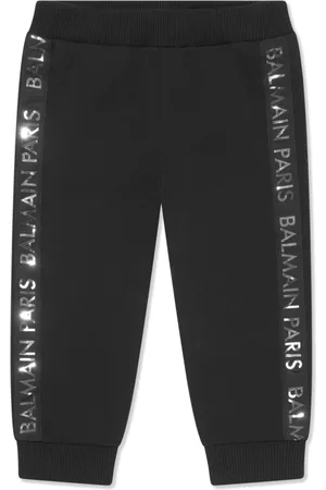 Balmain Pantalones de chándal con logo