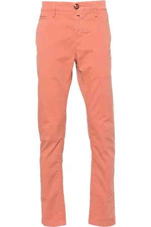 Jacob Cohen Pantalones chinos Bobby de talle bajo