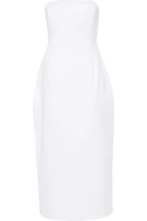 MAGDA BUTRYM Vestido midi palabra de honor