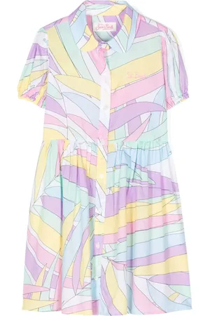 MC2 SAINT BARTH Vestido con logo bordado