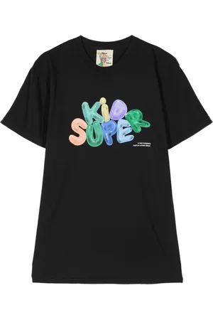 KIDSUPER STUDIOS Camiseta Bubble con logo estampado