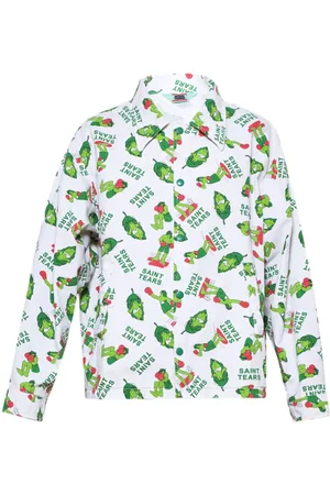 SAINT MXXXXXX Sobrecamisa estampada
