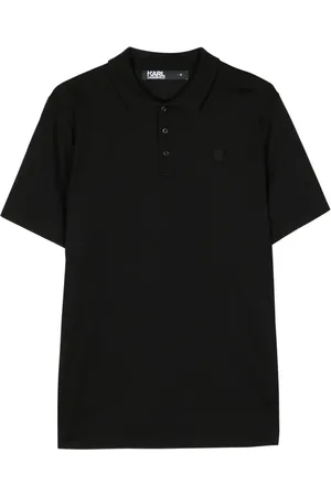 Karl Lagerfeld Polo con parche Ikonik Karl
