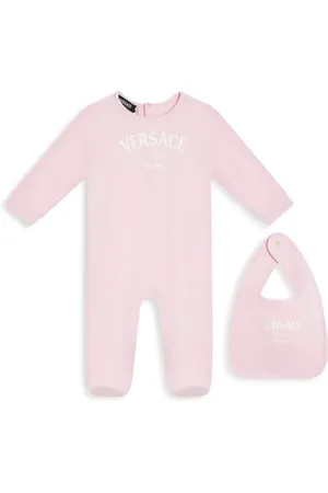 VERSACE Set de pelele con logo estampado