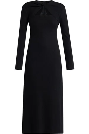 CHATS BY C.DAM Vestido midi con detalle de nudo