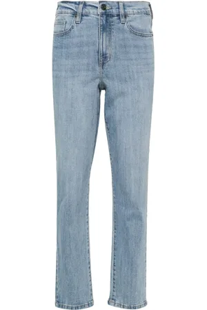 DKNY Vaqueros Broome rectos de talle alto