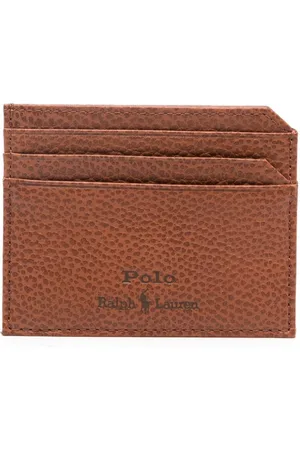 Ralph Lauren Tarjetero con logo en relieve