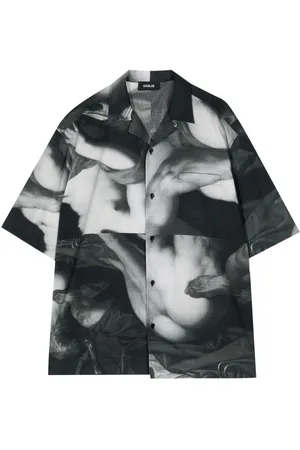 EgonLab Camisa con estampado gráfico